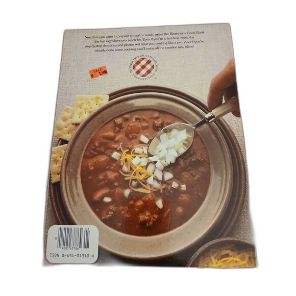 Better Homes Gardens Beginner's Cook Book paperback vintage 1984 cooking - Picture 2 of 3